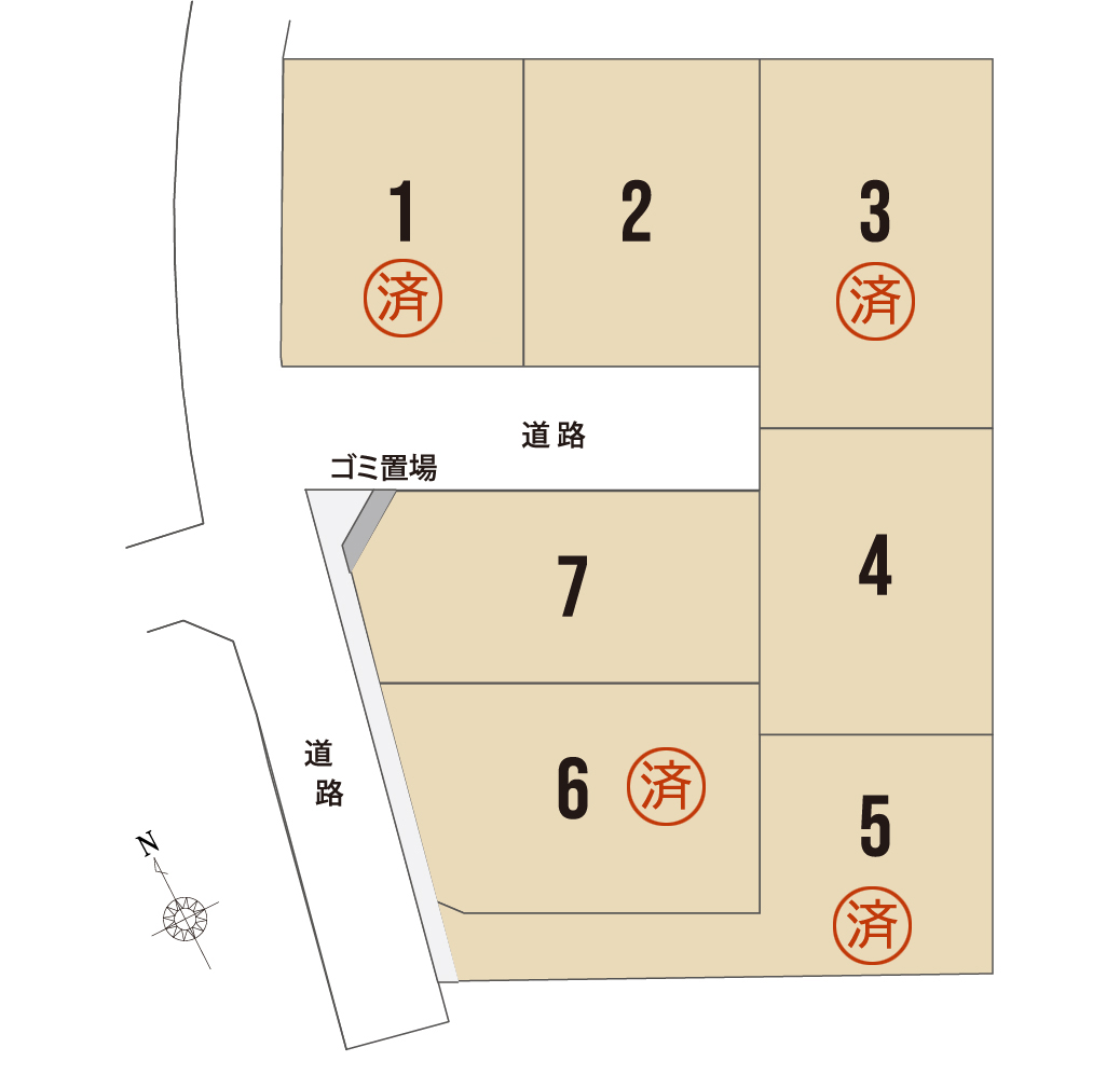 区画図